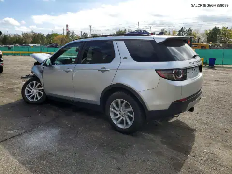 SALCR2BG6GH558089 — 2016 Land Rover Discovery Sport, фото 2 с аукциона Copart, Передняя часть