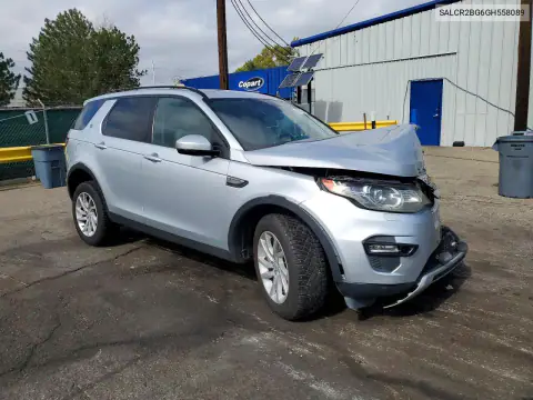 SALCR2BG6GH558089 — 2016 Land Rover Discovery Sport, фото 4 с аукциона Copart, Передняя часть