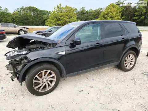 SALCR2BG2HH663214 — 2017 Land Rover Discovery Sport, Передняя часть, фото до ремонта