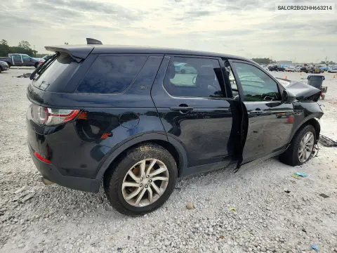 2017 Land Rover Discovery Sport Hse VIN SALCR2BG2HH663214 фото 3