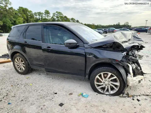 2017 Land Rover Discovery Sport Hse VIN SALCR2BG2HH663214 фото 4