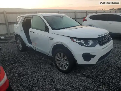 2017 Land Rover Discovery Sport Se VIN SALCP2BG0HH689008 фото 4