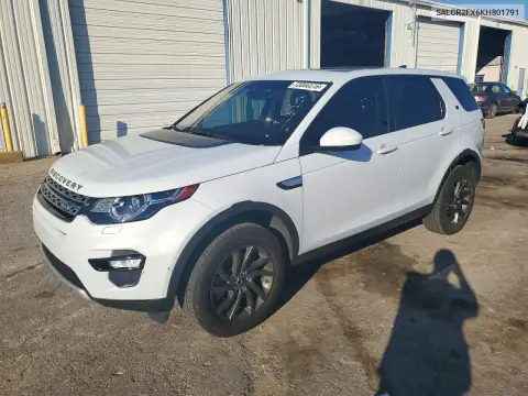 SALCR2FX6KH801791 — 2019 Land Rover Discovery Sport, Мелкие вмятины и царапины, фото до ремонта