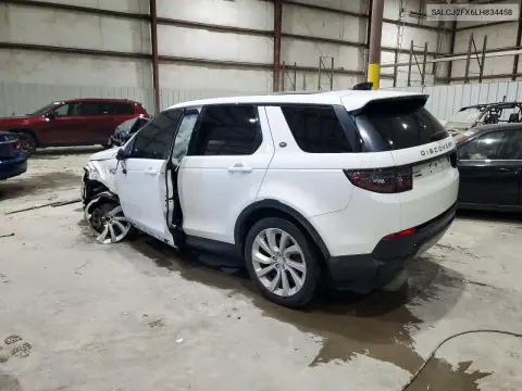 2020 Land Rover Discovery Sport S VIN SALCJ2FX6LH834458 фото 2