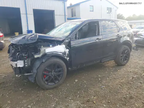 SALCJ2FX9RH351717 Land Rover Discovery Sport 2024 — повреждение Передняя часть, фото до ремонта