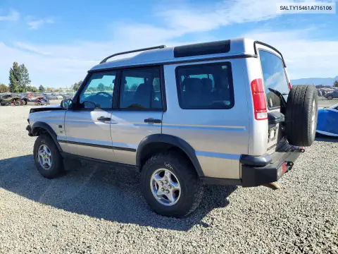 SALTY15461A716106 — 2001 Land Rover Discovery, фото 2 с аукциона Copart, Передняя часть