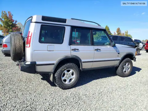 SALTY15461A716106 — 2001 Land Rover Discovery, фото 3 с аукциона Copart, Передняя часть