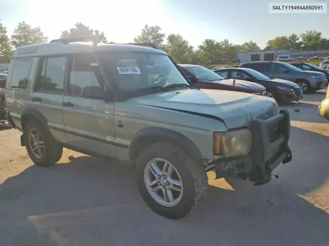 2004 Land Rover Discovery Ii Se VIN SALTY19494A850591 фото 4