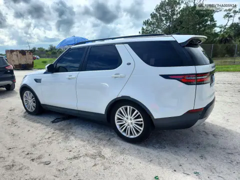 2017 Land Rover Discovery Hse VIN SALRRBBV7HA005924 фото 2