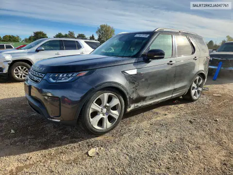 SALRT2RK2JA047761 — 2018 Land Rover Discovery, Подтопление, фото до ремонта