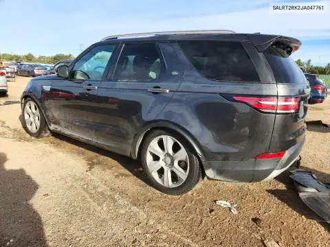 SALRT2RK2JA047761 — 2018 Land Rover Discovery, фото 2 с аукциона Copart, Подтопление