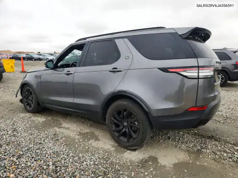 SALRG2RV6JA056591 — 2018 Land Rover Discovery, фото 2 с аукциона Copart, Передняя часть