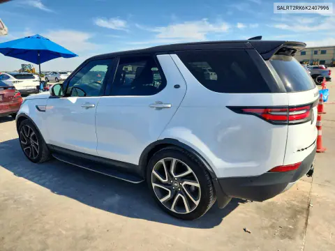 2019 Land Rover Discovery Hse Luxury VIN SALRT2RK6K2407996 фото 2