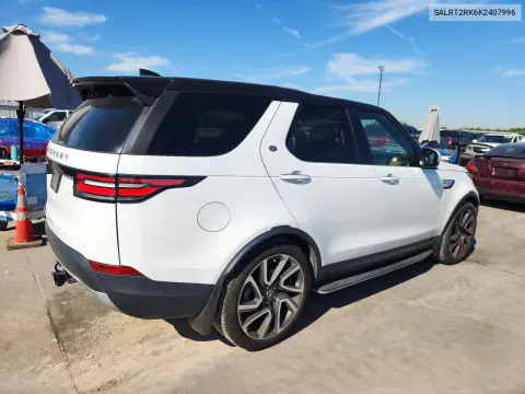 2019 Land Rover Discovery Hse Luxury VIN SALRT2RK6K2407996 фото 3