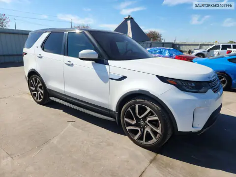 2019 Land Rover Discovery Hse Luxury VIN SALRT2RK6K2407996 фото 4
