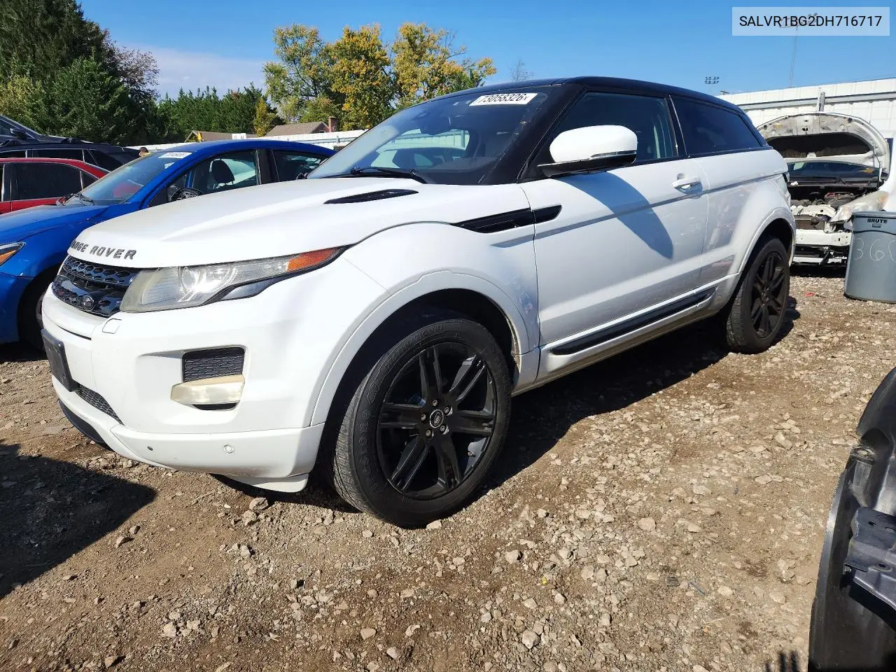 SALVR1BG2DH716717 Land Rover Range Rover Evoque 2013 — повреждение Механические повреждения, фото до ремонта