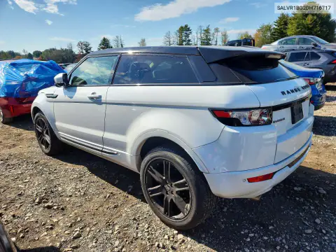 SALVR1BG2DH716717 — 2013 Land Rover Range Rover Evoque, фото 2 с аукциона Copart, Механические повреждения