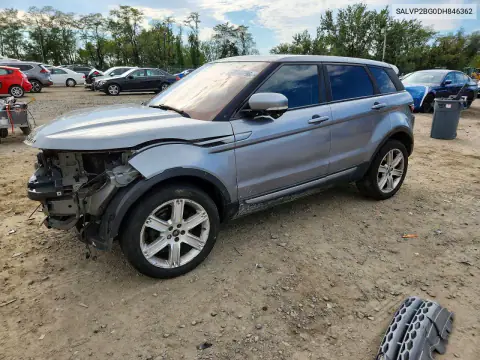 SALVP2BG0DH846362 Land Rover Range Rover Evoque 2013 — повреждение Передняя часть, фото до ремонта