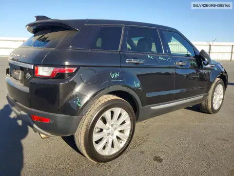 SALVR2BG9GH085166 — 2016 Land Rover Range Rover Evoque, фото 3 с аукциона Copart, Передняя часть