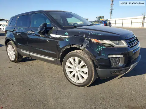 SALVR2BG9GH085166 — 2016 Land Rover Range Rover Evoque, фото 4 с аукциона Copart, Передняя часть