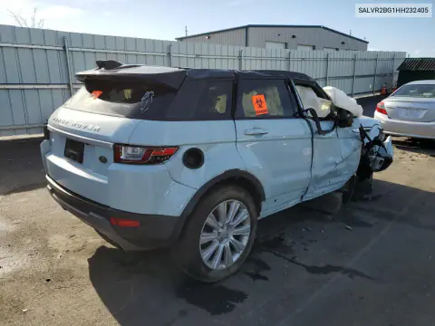 2017 Land Rover Range Rover Evoque Hse VIN SALVR2BG1HH232405 фото 4