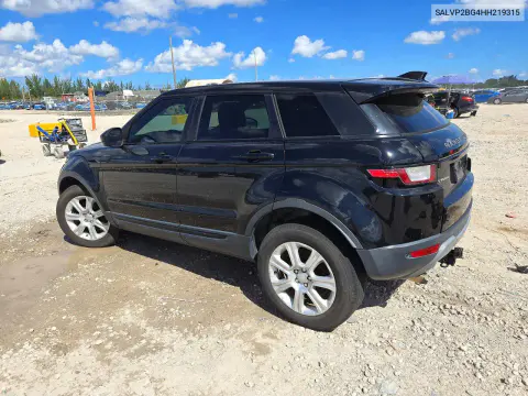2017 Land Rover Range Rover Evoque Se VIN SALVP2BG4HH219315 фото 2