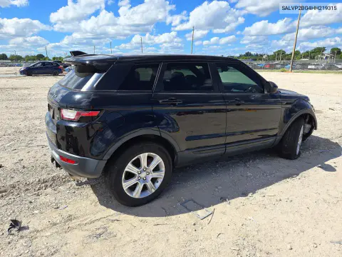 2017 Land Rover Range Rover Evoque Se VIN SALVP2BG4HH219315 фото 3