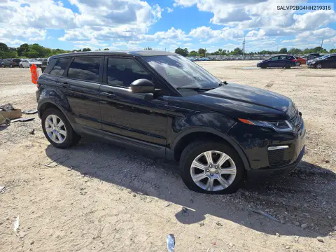 2017 Land Rover Range Rover Evoque Se VIN SALVP2BG4HH219315 фото 4