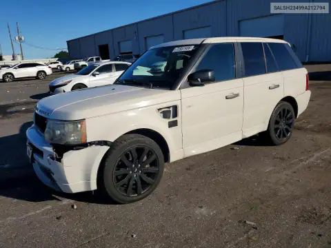 SALSH23499A212794 — 2009 Land Rover Range Rover Sport, Передняя часть, фото до ремонта