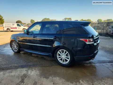 2014 Land Rover Range Rover Sport Se VIN SALWG2WF7EA345694 фото 2