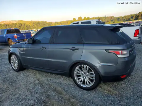 SALWR2VF1FA626838 — 2015 Land Rover Range Rover Sport, фото 2 с аукциона Copart 19.10.2026, Механические повреждения