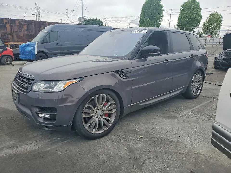 2016 Land Rover RANGE ROVER SPORT VIN SALWR2EF8GA570642 фото 1