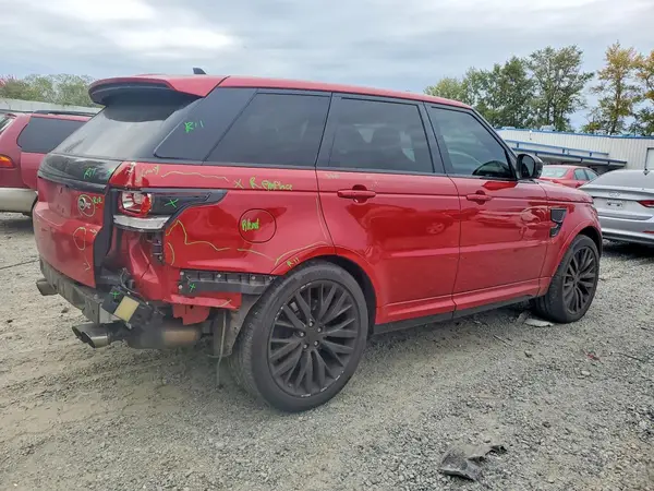 SALWZ2EF7GA104104 — 2016 Land Rover Range Rover Sport, фото 3 с аукциона Copart 28.09.2026, Задняя часть