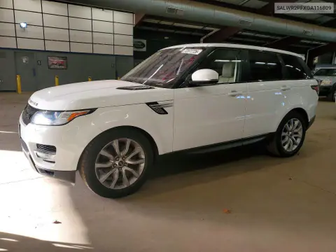 SALWR2PFXGA116809 — 2016 Land Rover Range Rover Sport, Мелкие вмятины и царапины, фото до ремонта