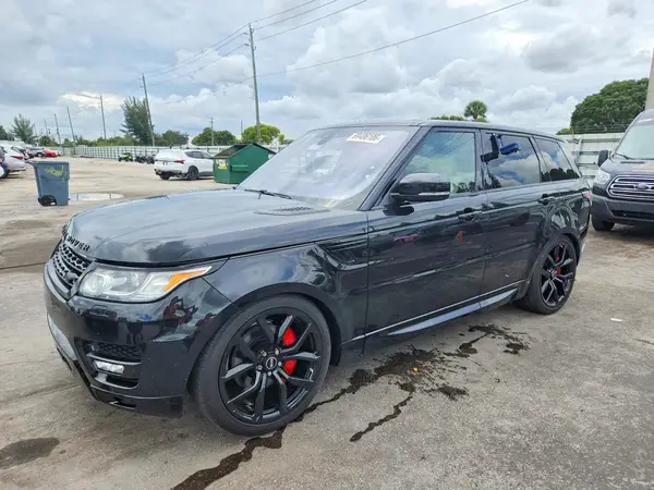 SALWR2FV6HA156539 — 2017 Land Rover Range Rover Sport, Механические повреждения (Mechanical), фото до ремонта