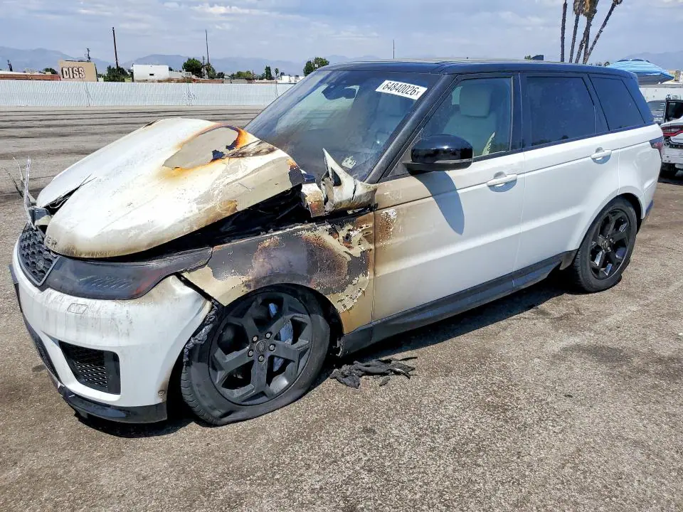 SALWR2RV6JA190871 Land Rover Range Rover Sport 2018 — повреждение Пожар двигателя, фото до ремонта