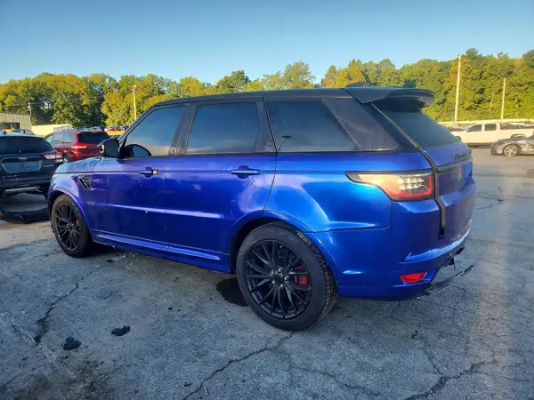 SALWZ2SE7JA193448 — 2018 Land Rover Range Rover Sport, фото 2 с аукциона Copart, Задняя часть