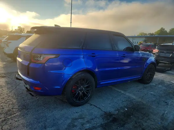 SALWZ2SE7JA193448 — 2018 Land Rover Range Rover Sport, фото 3 с аукциона Copart, Задняя часть