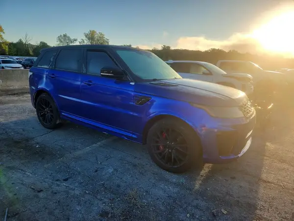 SALWZ2SE7JA193448 — 2018 Land Rover Range Rover Sport, фото 4 с аукциона Copart, Задняя часть