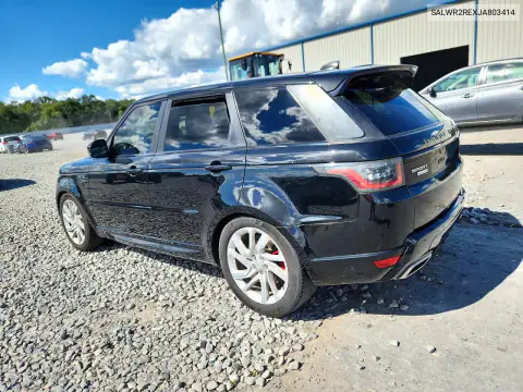 SALWR2REXJA803414 — 2018 Land Rover Range Rover Sport, фото 2 с аукциона Copart, Мелкие вмятины и царапины