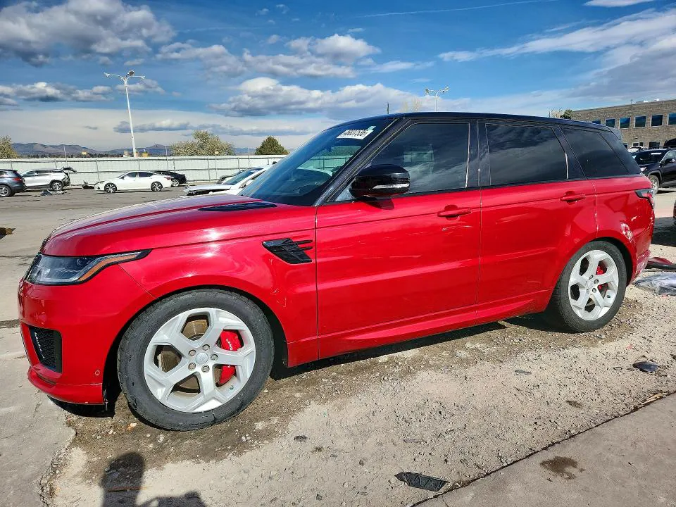 2019 LAND ROVER RANGE ROVER SPORT VIN SALWR2RE7KA843919 фото 1
