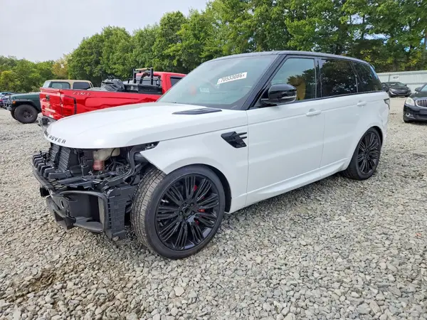 SALWR2RE1KA869514 — 2019 Land Rover Range Rover Sport, Передняя часть (Front End), фото до ремонта