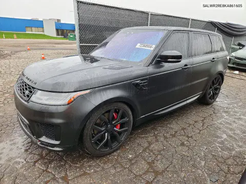 SALWR2RE8KA861605 — 2019 Land Rover Range Rover Sport, Ходовая часть, фото до ремонта