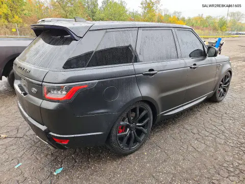 2019 Land Rover Range Rover Sport Supercharged Dynamic VIN SALWR2RE8KA861605 фото 3