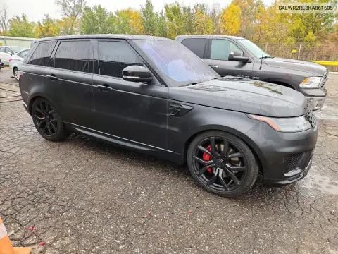 2019 Land Rover Range Rover Sport Supercharged Dynamic VIN SALWR2RE8KA861605 фото 4
