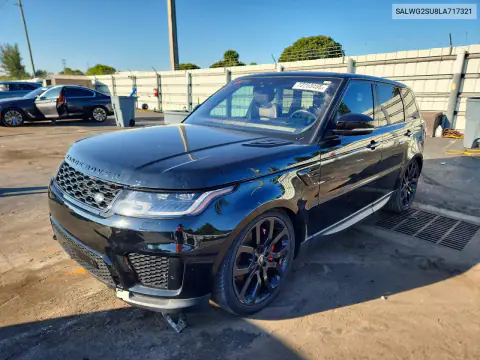 SALWG2SU8LA717321 — 2020 Land Rover Range Rover Sport, Механические повреждения, фото до ремонта
