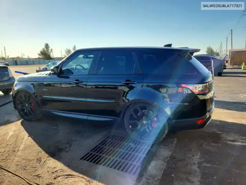 SALWG2SU8LA717321 — 2020 Land Rover Range Rover Sport, фото 2 с аукциона Copart 19.10.2026, Механические повреждения