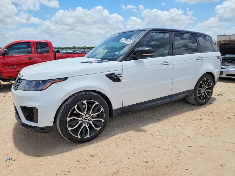 2021 LAND ROVER RANGE ROVER SPORT VIN SALWR2SU1MA758630 фото 1
