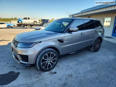 SALWR2SU3MA770391 — 2021 Land Rover Range Rover Sport, Мелкие вмятины и царапины, фото до ремонта