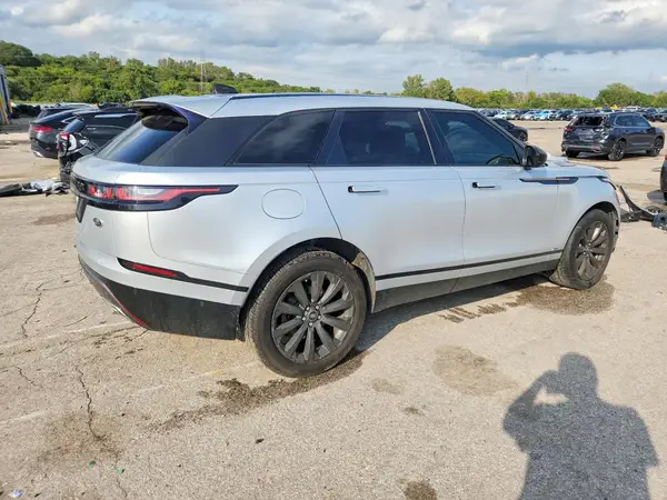 SALYL2RVXJA743466 — 2018 Land Rover Range Rover Velar, фото 3 с аукциона Copart, Передняя часть
